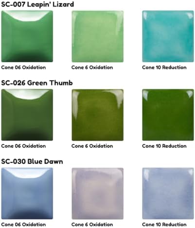 Mayco Stroke & Coat Wonderglazes 12-Color Set #2, 12 Pints - Image 4