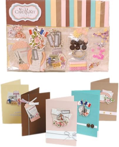 Garvee DIY Greeting Card Making Kit for Kids, Paper Craft Set by Garvee