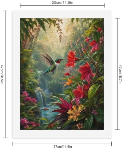 Bozfoxa Paint by Numbers Kit for Adults Beginner Tropical Nova - Image 2