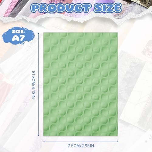 208 Sheets A7 Scrapbook Paper Kit, 12 Colors Mixed Textured Papers - Image 2