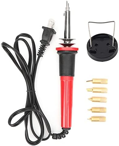 7PCS Wood Burning Tool Kit, 0-380°C Adjustable Temperature Soldering Iron Tool for DIY, Wood Carving, Embossing, and Craft Projects, Wood Burning Tool by Unknown