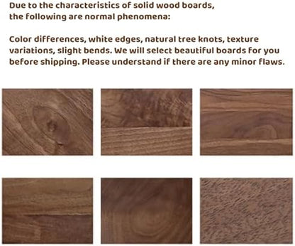 MUXGOA 20 Pcs Walnut Wood Sheets,Unfinished Thin Lumber Solid Wood for Crafts Making & DIY Projects &Woodworking(150x100x2mm) - Image 5