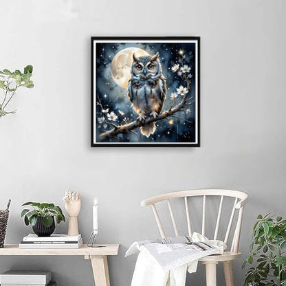 Diamond Art Kits for Adults, Owl Diamond Art Painting Kits for Adults - Image 3