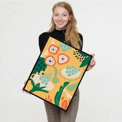 4 Pack Paint by Numbers Kit for Adults Framed Canvas with Wooden Easel - Image 3