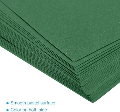 MECCANIXITY 100 Sheet Origami Paper Double Sided Emerald Green 3x3 Inch Square Sheet for Art Craft Project, Beginners, Gifts Decor - Image 4
