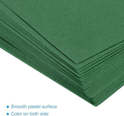 MECCANIXITY 100 Sheet Origami Paper Double Sided Emerald Green 5x5 Inch Square Sheet for Art Craft Project, Beginners, Gifts Decor - Image 4