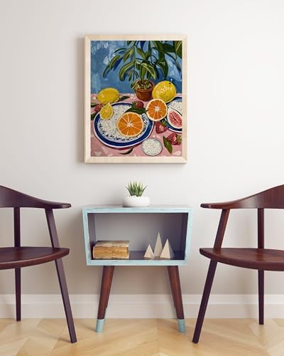 5DDIYART Paint by Numbers for Adults Beginner,Citrus Lemon Fruit Paint by Number Kits on Canvas Without Framed,Paint by Easy Acrylic Painting Home Wall Decor 16x20inch - Image 4