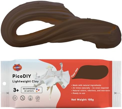 Air Dry Clay Lightweight, Flexible Modeling Clay for Adults Arts and Crafts by Unknown