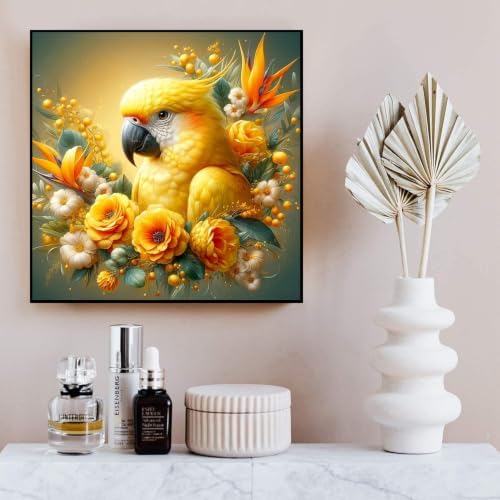Parrot Diamond Art Kits for Adults, Diamond Art Painting Kits for Adults - Image 2