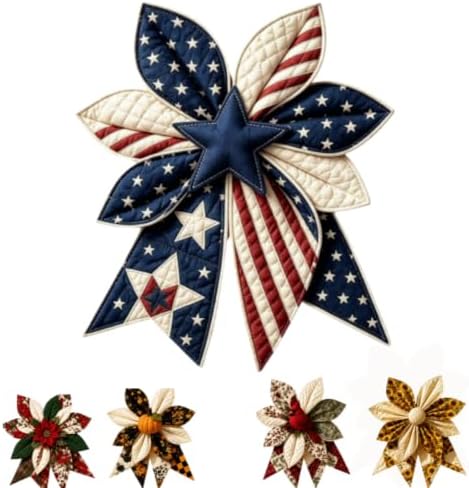 DIY Large Patchwork Bow Sewing Kit，#A by Unknown