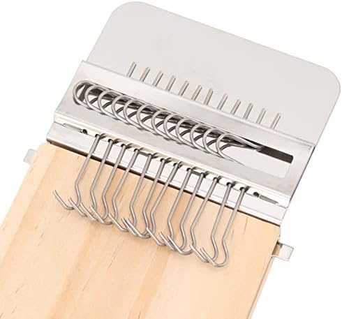 Yosoo Mini Darning Loom for Clothes Small Weaving Loom Kit for Knitting Enthusiasts Hand Knitting DIY Crafts HatsScarves - Image 2