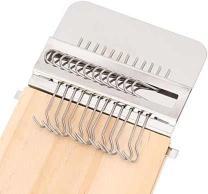 Yosoo Mini Darning Loom for Clothes Small Weaving Loom Kit for Knitting Enthusiasts Hand Knitting DIY Crafts HatsScarves - Image 2