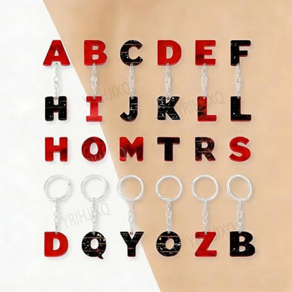 26 Letter Resin Mold with Hole Alphabet Epoxy Casting Mold - Image 6