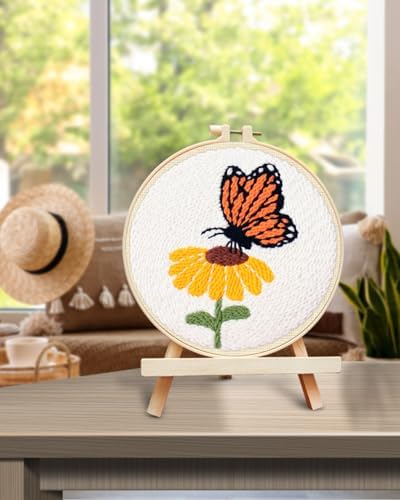 TINDTOP Punch Needle Kits, DIY Punch Embroidery Kits for Adults - Image 5