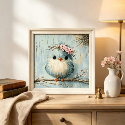 BYGFHLYW Bird Cherry Blossom Paint by Numbers Kit for Adults Canvas - Image 2
