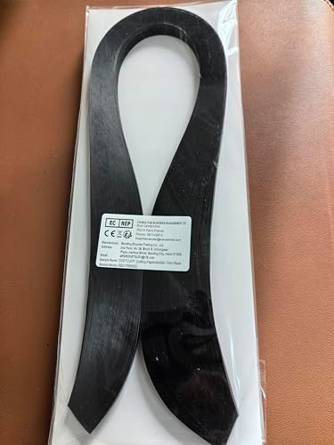 ODETOJOY Black Quilling Paper Strips 7mm Crafts 1/4" Black Paper Quilling Set for Beginners Card Making Scrapbooking-120pcs, 54cm (Black) - Image 5