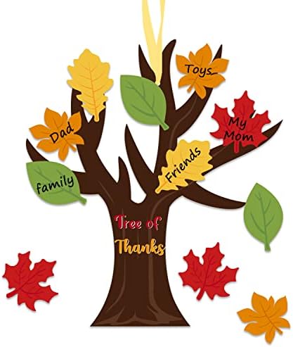 Haooryx Tree of Thanks Craft Kit Make Your Own Thanksgiving Tree Ornament by Haooryx