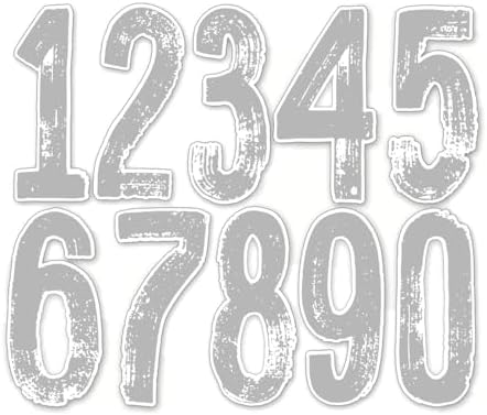 BAOFALI Numbers Dies for Card Making,Number Die Cuts Cutting Dies Metal Die Cuts for DIY Scrapbook Album Paper Card Craft Decoration 7.8X6.5 inch（197mm X 165mm） by BAOFALI