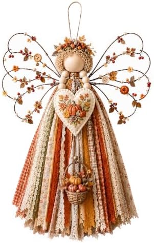 Angel Fabric Hanging DIY Kit Macrame Wall Weaving Craft for Adults - Image 2