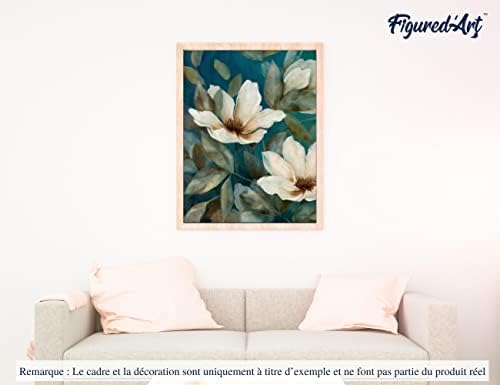 Figured'Art Paint by Numbers Kit for Adults Vase of Peonies 16"x20" - Craft Art Painting DIY Kit Rolled Canvas Without Frame - Image 4