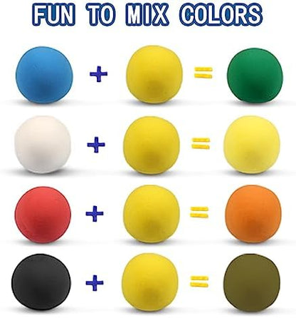 ifergoo 100g Yellow Air Dry Clay, 3.5oz DIY Creative Modeling Clay for Kids - Image 5