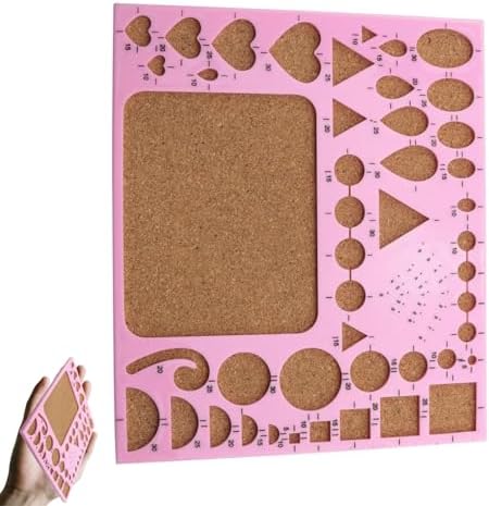 JLEivvi 1 PCS Pink DIY Paper Quilling Kit Pink Paper Quilling Tools Set DIY Art Crafts Crimper Templates for Beginners and Adults by JLEivvi
