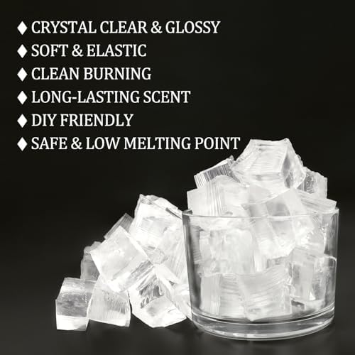 10LB Crystal Clear Gel Wax for DIY Candle Making, Soft & Elastic Jelly Wax for Candle Making & Decorative Accents & Handcraft Scente Candles Supplies. - Image 3
