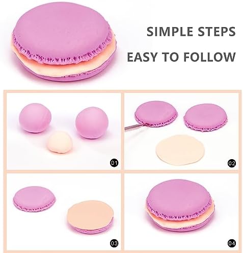 Cutedeer Pink Air Dry Clay, 1.1lb Foam Modeling Clay, Soft Squishy Molding for Kids Adults, Arts & Crafts Project Slime Supplies(1.1lb - 1 Pack, Pink) - Image 3