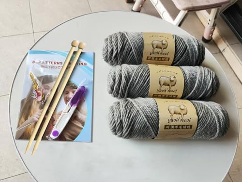 Kaaper Knitting Kit for Beginners Adults, Learn to Knit Starter Kit - Image 6