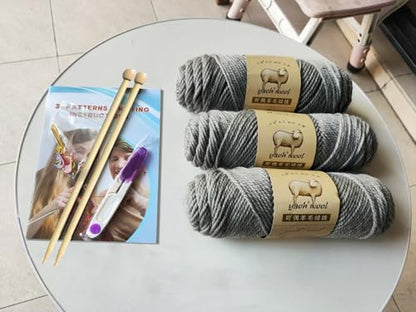 Kaaper Knitting Kit for Beginners Adults, Learn to Knit Starter Kit - Image 6