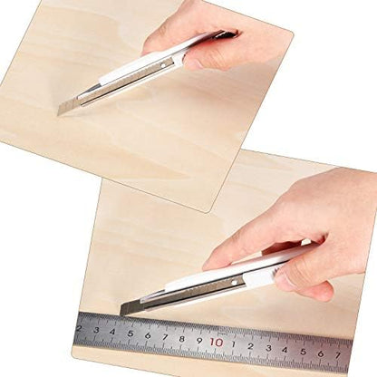 Blulu 10 Pack Basswood Sheets 8 x 4 x 1/16 Inch Thin Plywood Sheets - Image 3