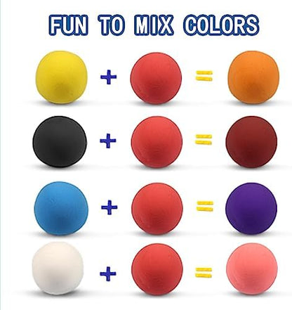 ifergoo 500g Red Air Dry Clay, 1.1LBS DIY Creative Modeling Clay for Kids - Image 4