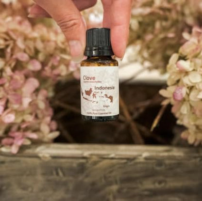 Nature Packaged 100% Pure Clove Essential Oils - Direct from Indonesian Essential Oils - Essential Oil for Diffusers Aromatherapy & Humidifiers (15ml) | Natural Cold-Pressed