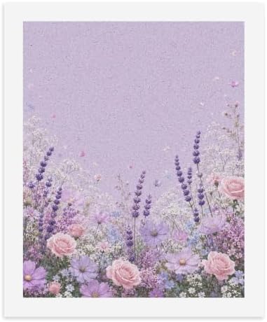 Paint by Numbers Kit for Adults Beginner Art Decor Lilac Rose Meadow - Image 2