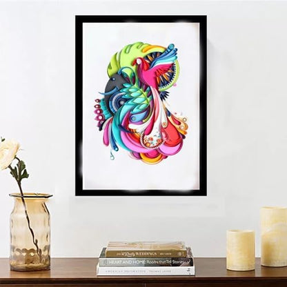 Parrot Paper Quilling Kit Paper Quilling Adult Craft Great for DIY Craft Workshop, Home Decoration, Birthday Gift,Adult Friend interaction.It's Suitable for Adult and Craftsmen.Creative Stress Reliee. - Image 6