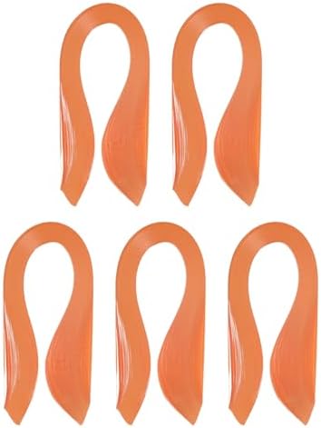 PATIKIL 600pcs Quilling Strips Paper 1/8"(3mm) 39cm Origami Paper Quilling Strip for Art DIY Hand Craft Christmas, Coral Orange by PATIKIL