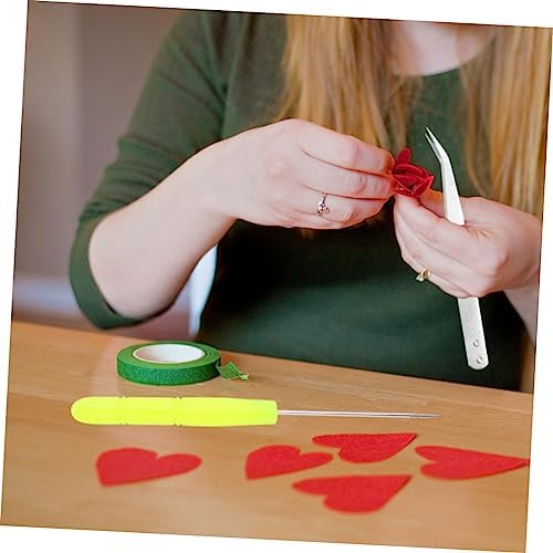 HAPINARY 12pcs DIY Paper Quilling Rolling Pens Piercer Tweezers Craft Kit for Home Art - Image 2