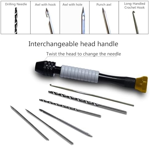 DiaWiew Candle Making Tools for Punching Holes and Inserting Wicks, Beginners Candle Making Kit for Adult Including Wick Needle for Candle Making, Perfect to Candle Molds with No Holes for Wicks - Image 2