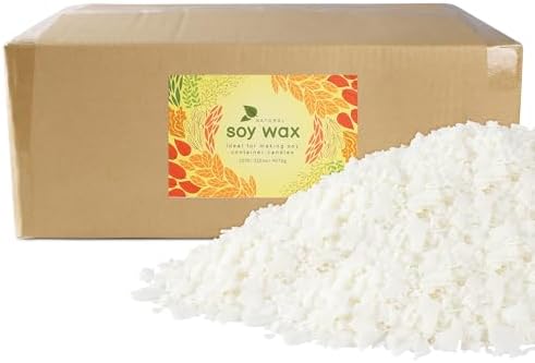 Pure Soy Wax for Making Candle - Pure Nature DIY Soy Wax Flakes -20 Pound Bag… by CLTNIKET