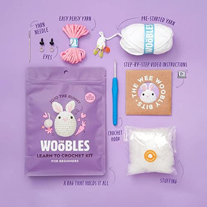 The Woobles Crochet Kit for Beginners (JoJo the Bunny) - Image 3