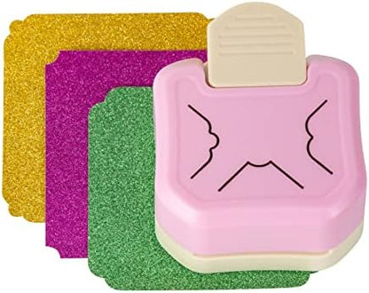 Decorative Corner Punch 3 in 1 Rounder Pattern Paper Edge Cutter Paper Punches for Crafting Photo Business Card Scrapbooking Tools Laminate DIY School & Home Crafting Supplies - Image 5