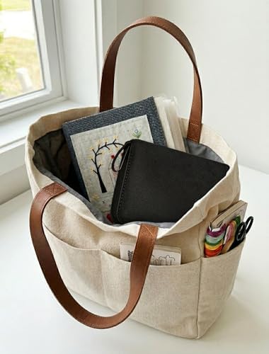 Henmanye Embroidery Stitch Book Kit：All-in-One DIY Craft Set for Beginners - Image 6