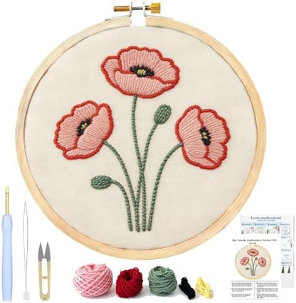 AohaiNova Punch Needle Kit for Adult Beginners,Punch Needling Water Lily by Unknown