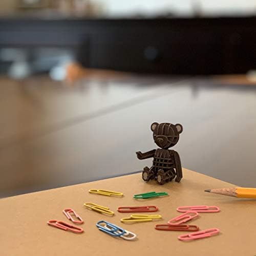 Teddy Bear Brown Paper 3D Puzzle - Laser Cut Miniature Animal Craft Kit for Kids and Adults - Birthday Gift and Party Favor for Puzzle and Origami Paper Craft Enthusiasts - Image 4