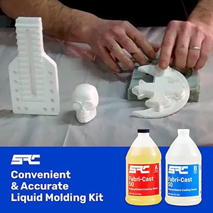 SPRESIN Fabri-Cast 50 Bright White Polyurethane Casting Resin, 1 Gallon - Image 4
