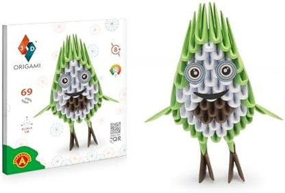 Beautiful 3D Paper Sculpture with Patented Components and understandable Building Instructions, from 8 Years (Avocado) by Unknown