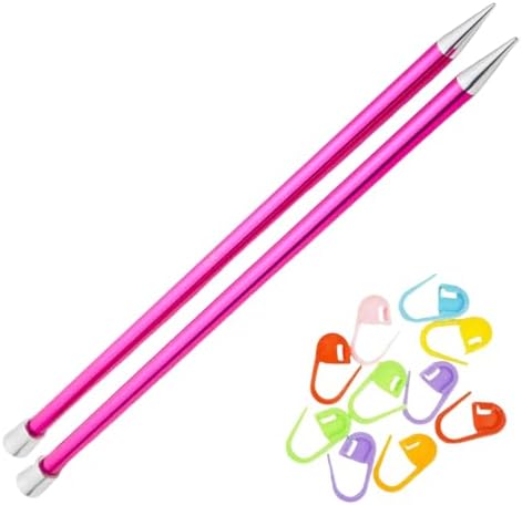 KnitPro Zing 10-Inch US 15 (10.0mm) Straight Single Point Knitting Needles by KnitPro