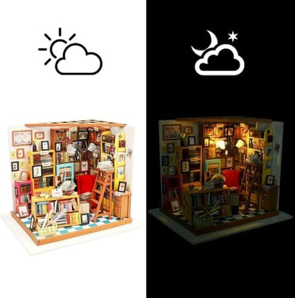 Rolife 1:20 Miniature House Kits-Tiny House Kit-DIY Miniature Dollhouse Kits for Adults-Model Building Craft Kits-Hobbies Gifts for Women and Men - Image 2