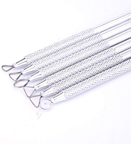 Zuoyou 6 Pcs Clay Pottery Sculpting ToolsSet Caving Craft Modelling Tools - Image 2