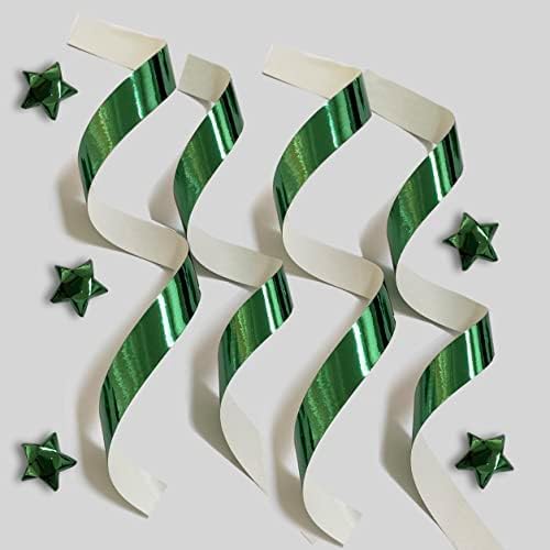 500-Strips Green Foil Paper Strips for Making Origami Stars, Lucky Stars, Puff Stars. Reflective Mirror Shiny Paper Strips, 0.5 x 11 inch. (Green Foil, 500) - Image 3